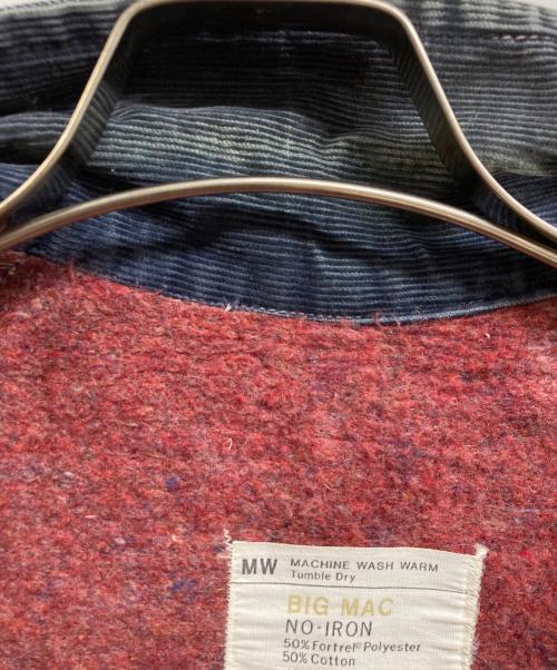 big mac（ビッグマック）big mac (ビッグマック) 70s ブランケット付カバーオール インディゴ サイズ:不明の古着・服飾アイテム