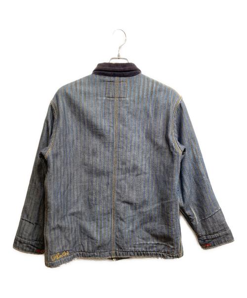 ROTAR（ローター）ROTAR (ローター) ブランケット付カバーオール インディゴ サイズ:Mの古着・服飾アイテム