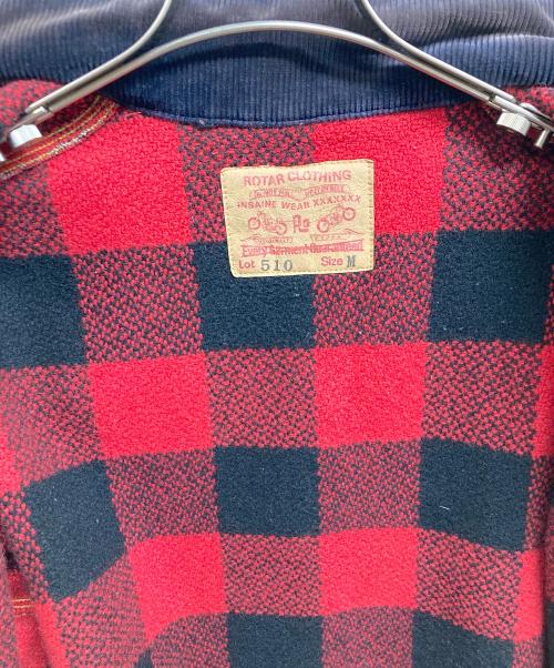 ROTAR（ローター）ROTAR (ローター) ブランケット付カバーオール インディゴ サイズ:Mの古着・服飾アイテム