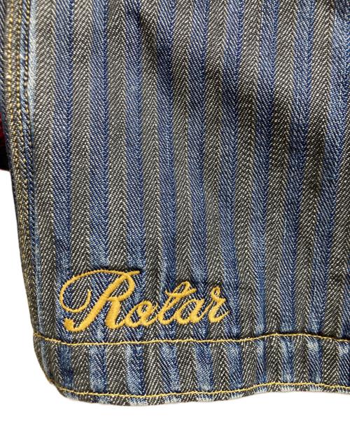 ROTAR（ローター）ROTAR (ローター) ブランケット付カバーオール インディゴ サイズ:Mの古着・服飾アイテム