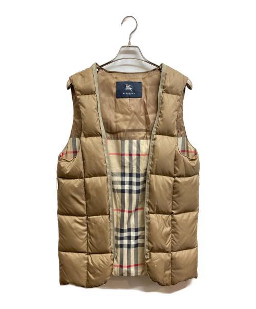 BURBERRY LONDON（バーバリーロンドン）BURBERRY LONDON (バーバリーロンドン) ライナー付 ダウンパデッドコート ベージュ サイズ:Lの古着・服飾アイテム