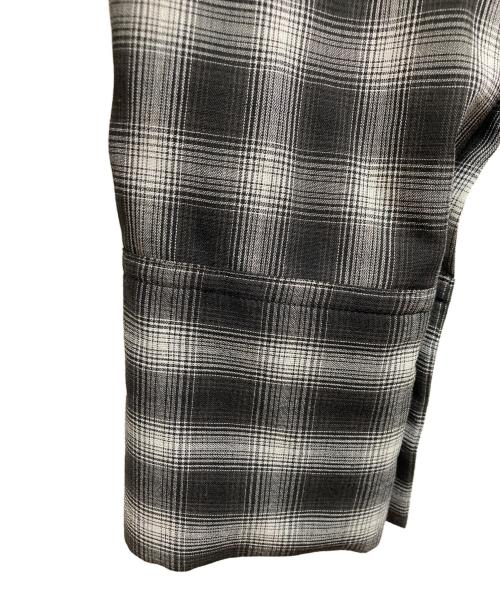 anuans（アニュアンス）anuans (アニュアンス) マルチウェイオーバーシャツ グレー サイズ:FREEの古着・服飾アイテム