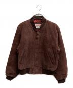 EQUIPMENTエキップモン）の古着「スエードジャケット」｜ブラウン
