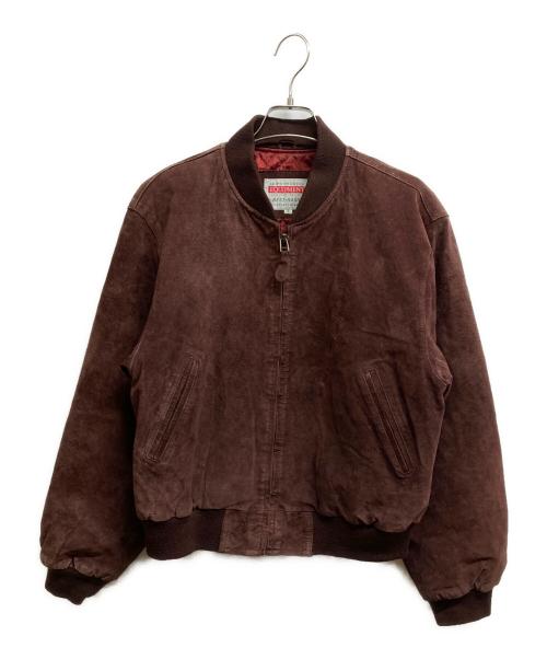 EQUIPMENT（エキップモン）EQUIPMENT (エキップモン) スエードジャケット ブラウン サイズ:2の古着・服飾アイテム