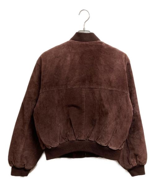 EQUIPMENT（エキップモン）EQUIPMENT (エキップモン) スエードジャケット ブラウン サイズ:2の古着・服飾アイテム