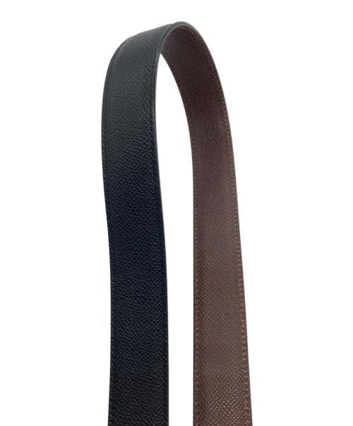 Ferragamo（フェラガモ）Ferragamo (フェラガモ) ガンチーニレザーベルト ブラックの古着・服飾アイテム