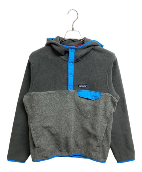 Patagonia（パタゴニア）Patagonia (パタゴニア) シンチラスナップフーディー グレー サイズ:Sの古着・服飾アイテム