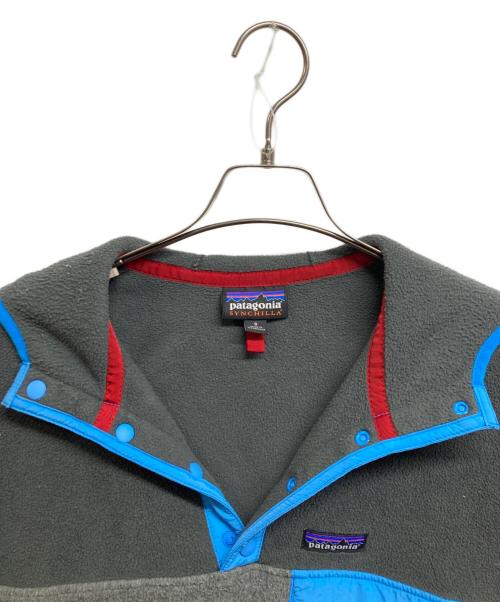Patagonia（パタゴニア）Patagonia (パタゴニア) シンチラスナップフーディー グレー サイズ:Sの古着・服飾アイテム