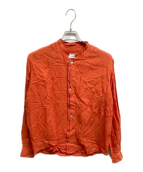 RANDY（ランディー）Randy (ランディー) BONAPARTE STAND COLLAR SHIRTS オレンジ サイズ:2の古着・服飾アイテム