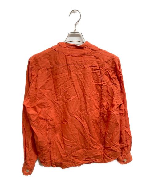 RANDY（ランディー）Randy (ランディー) BONAPARTE STAND COLLAR SHIRTS オレンジ サイズ:2の古着・服飾アイテム