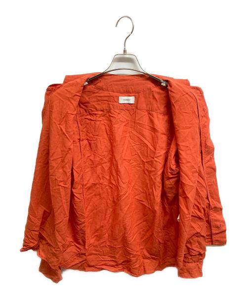 RANDY（ランディー）Randy (ランディー) BONAPARTE STAND COLLAR SHIRTS オレンジ サイズ:2の古着・服飾アイテム
