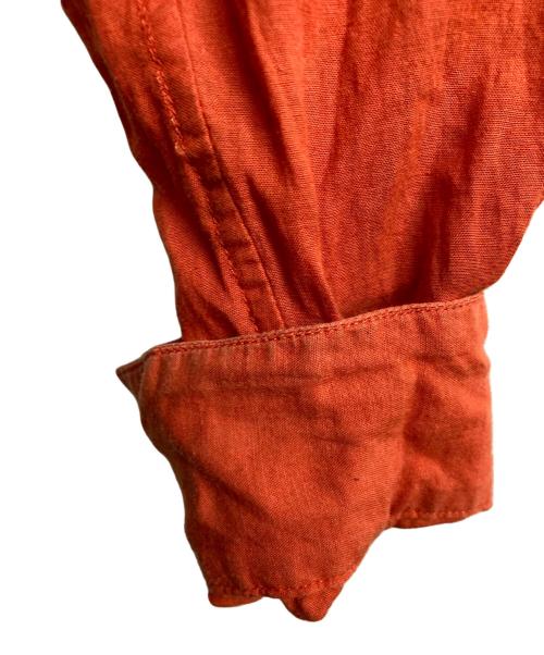 RANDY（ランディー）Randy (ランディー) BONAPARTE STAND COLLAR SHIRTS オレンジ サイズ:2の古着・服飾アイテム