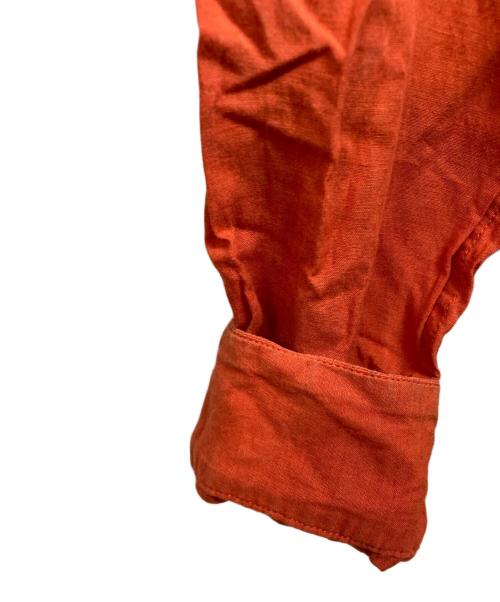 RANDY（ランディー）Randy (ランディー) BONAPARTE STAND COLLAR SHIRTS オレンジ サイズ:2の古着・服飾アイテム