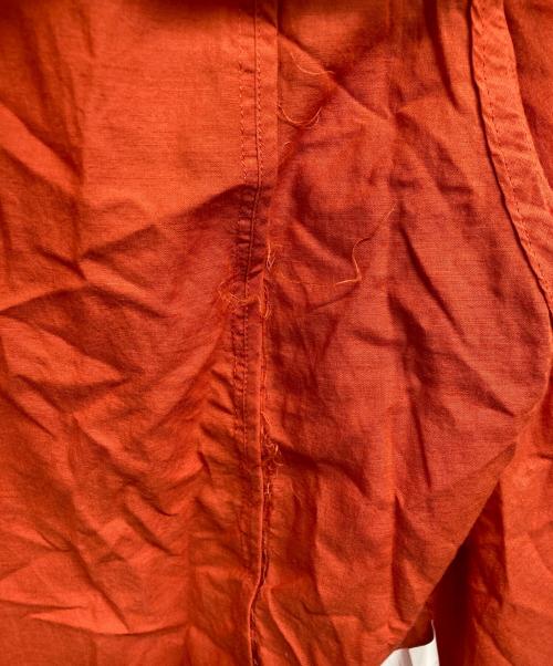 RANDY（ランディー）Randy (ランディー) BONAPARTE STAND COLLAR SHIRTS オレンジ サイズ:2の古着・服飾アイテム