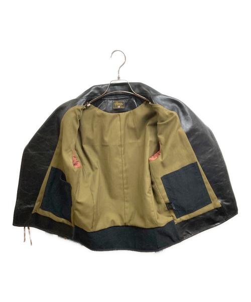 Geruga（ゲルガ）Geruga (ゲルガ) D-0 DOUBLE RIDERS JACKET ブラック サイズ:3の古着・服飾アイテム