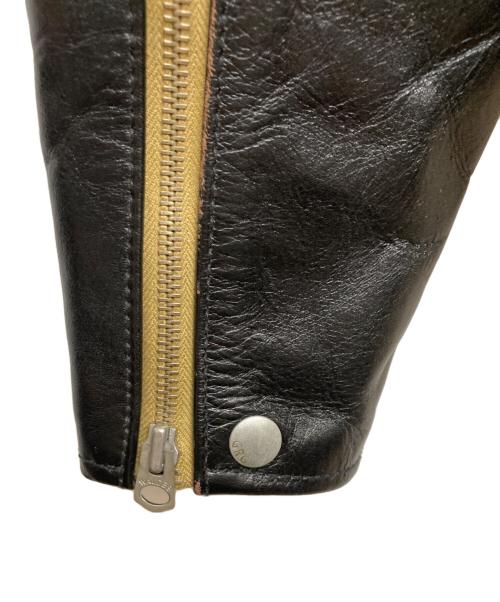 Geruga（ゲルガ）Geruga (ゲルガ) D-0 DOUBLE RIDERS JACKET ブラック サイズ:3の古着・服飾アイテム