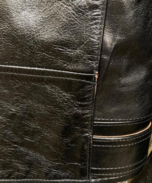 Geruga（ゲルガ）Geruga (ゲルガ) D-0 DOUBLE RIDERS JACKET ブラック サイズ:3の古着・服飾アイテム