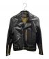 Geruga（ゲルガ）の古着「D-0 DOUBLE RIDERS JACKET」｜ブラック