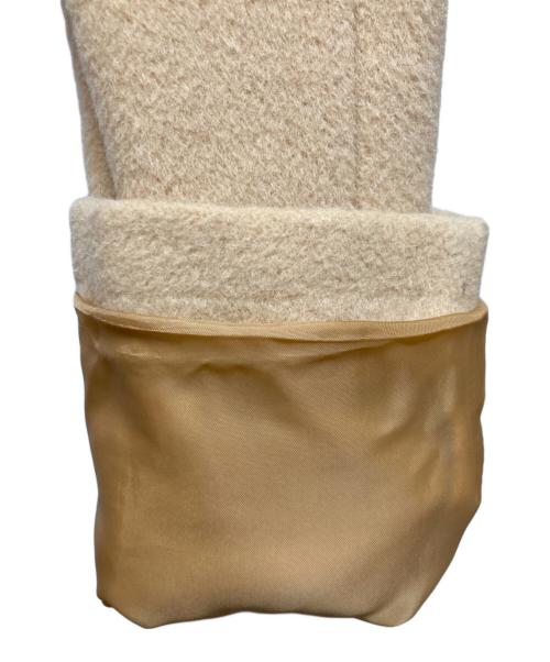 BURBERRY BLUE LABEL（バーバリーロンドンブルーレーベル）BURBERRY BLUE LABEL (バーバリーロンドンブルーレーベル) Pコート ベージュ サイズ:38の古着・服飾アイテム