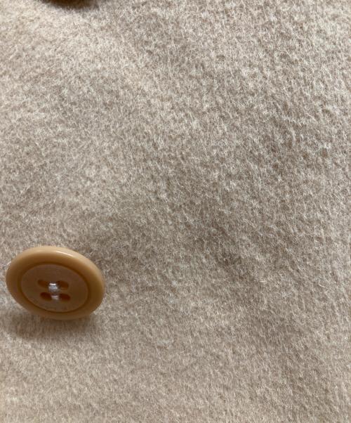 BURBERRY BLUE LABEL（バーバリーロンドンブルーレーベル）BURBERRY BLUE LABEL (バーバリーロンドンブルーレーベル) Pコート ベージュ サイズ:38の古着・服飾アイテム