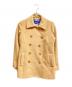 BURBERRY BLUE LABEL（バーバリーロンドンブルーレーベル）の古着「Pコート」｜ベージュ
