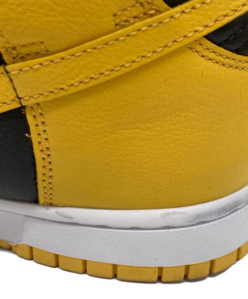 NIKE（ナイキ）NIKE (ナイキ) Dunk HI Retro PRM ハイカットスニーカー イエロー×ブラック サイズ:US9.5の古着・服飾アイテム