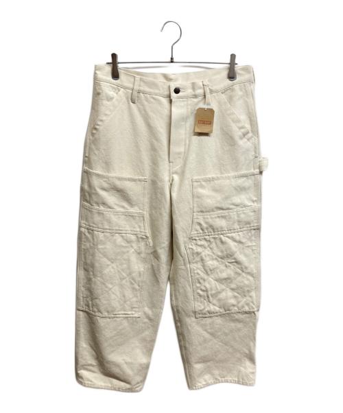 PAY DAY（ペイデイ）PAY DAY (ペイデイ) ダブルニーペインターパンツ ベージュ サイズ:40 未使用品の古着・服飾アイテム