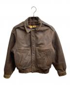 HARLEY-DAVIDSONハーレーダビッドソン）の古着「レザージャケット」｜ブラウン