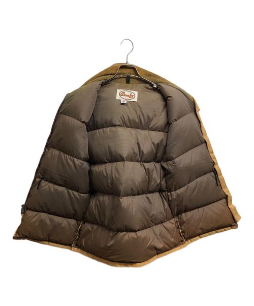 comfy（コンフィー）comfy (コンフィー) ダック中綿ジャケット ブラウン サイズ:ーの古着・服飾アイテム