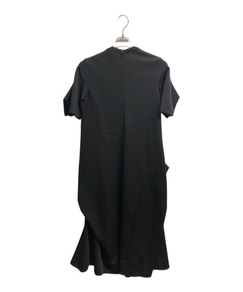 UN3D.（アンスリード）UN3D. (アンスリード) TRIANGLE TUCK OP ブラック サイズ:38の古着・服飾アイテム