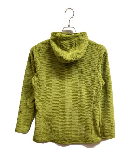 Patagonia（パタゴニア）Patagonia (パタゴニア) R1エア・フルジップ・フーディ グリーン サイズ:Sの古着・服飾アイテム