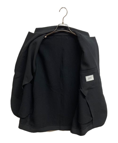UNITED ARROWS & SONS（ユナイテッドアローズ アンド サンズ）UNITED ARROWS & SONS (ユナイテッドアローズ アンド サンズ) OBANA PE BUTTONLES JACKET ブラック サイズ:Mの古着・服飾アイテム