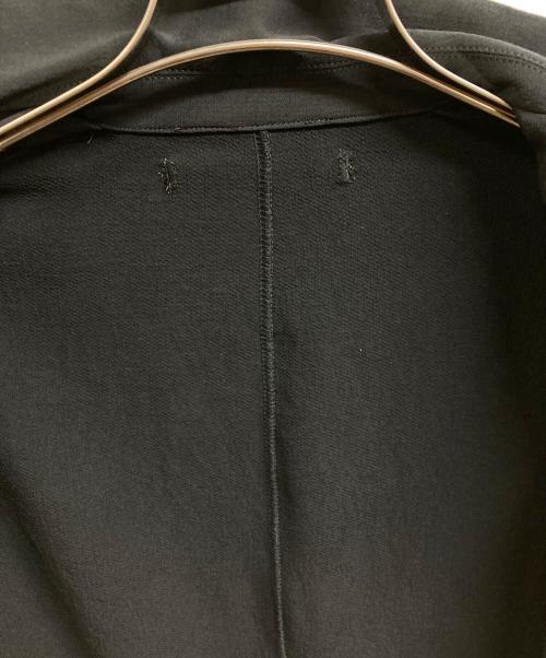 UNITED ARROWS & SONS（ユナイテッドアローズ アンド サンズ）UNITED ARROWS & SONS (ユナイテッドアローズ アンド サンズ) OBANA PE BUTTONLES JACKET ブラック サイズ:Mの古着・服飾アイテム