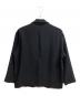 UNITED ARROWS & SONS (ユナイテッドアローズ アンド サンズ) OBANA PE BUTTONLES JACKET ブラック サイズ:M：10000円