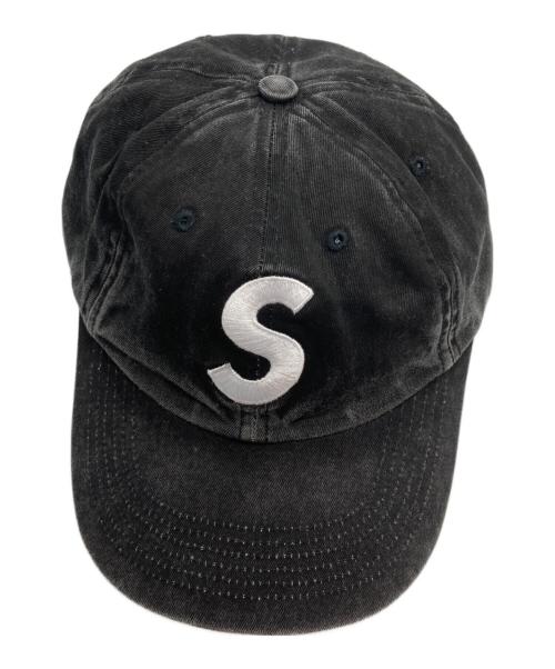 SUPREME（シュプリーム）Supreme (シュプリーム) Pigment Print S Logo 6-Panel ブラックの古着・服飾アイテム