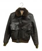 Schottショット）の古着「ボマージャケット」｜ブラウン