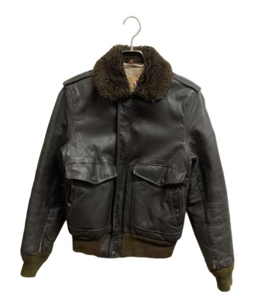 Schott（ショット）Schott (ショット) ボマージャケット ブラウン サイズ:36の古着・服飾アイテム