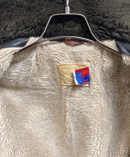 Schott（ショット）Schott (ショット) ボマージャケット ブラウン サイズ:36の古着・服飾アイテム