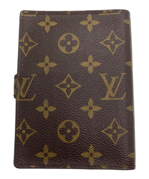 LOUIS VUITTON（ルイ ヴィトン）LOUIS VUITTON (ルイ ヴィトン) 手帳カバー ブラウンの古着・服飾アイテム