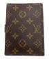 LOUIS VUITTON (ルイ ヴィトン) 手帳カバー ブラウン：10000円