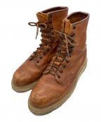 RED WINGレッドウィング）の古着「プレーントゥワークブーツ」｜ブラウン