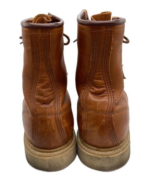 RED WING（レッドウィング）RED WING (レッドウィング) プレーントゥワークブーツ ブラウン サイズ:8 1/2の古着・服飾アイテム