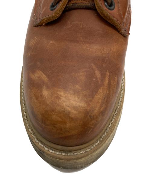 RED WING（レッドウィング）RED WING (レッドウィング) プレーントゥワークブーツ ブラウン サイズ:8 1/2の古着・服飾アイテム