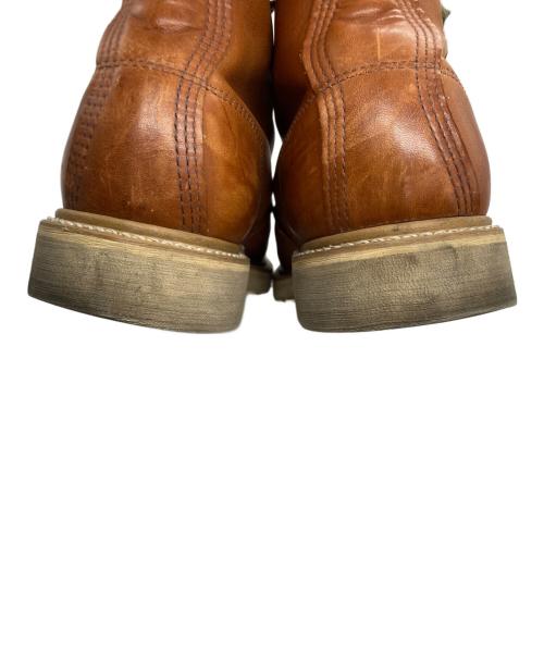 RED WING（レッドウィング）RED WING (レッドウィング) プレーントゥワークブーツ ブラウン サイズ:8 1/2の古着・服飾アイテム