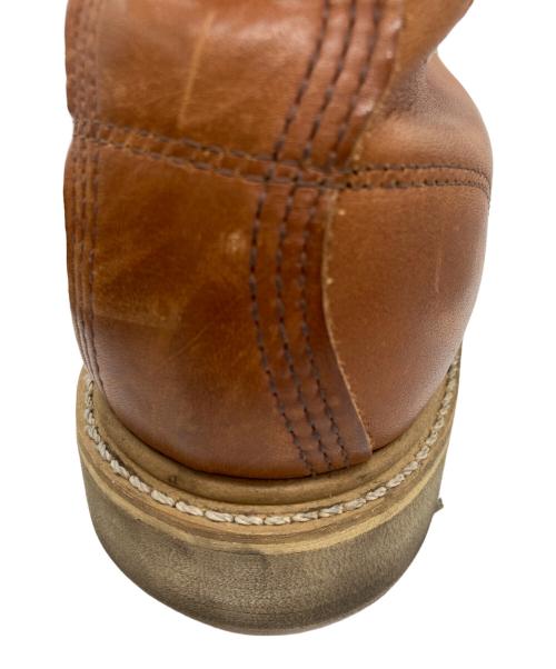 RED WING（レッドウィング）RED WING (レッドウィング) プレーントゥワークブーツ ブラウン サイズ:8 1/2の古着・服飾アイテム