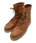 RED WING（レッドウィング）の古着「プレーントゥワークブーツ」｜ブラウン