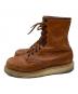 RED WING (レッドウィング) プレーントゥワークブーツ ブラウン サイズ:8 1/2：14000円