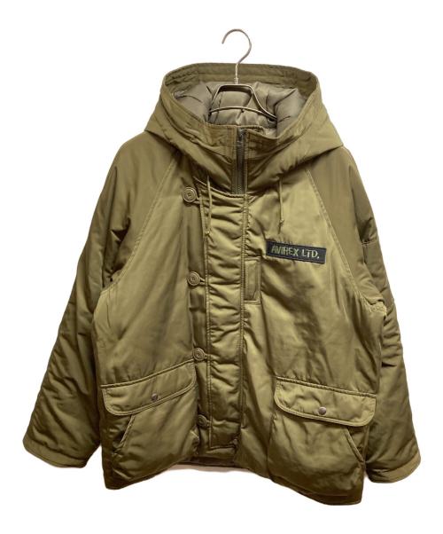 AVIREX（アヴィレックス）AVIREX (アヴィレックス) フライトジャケット カーキ サイズ:2XLの古着・服飾アイテム