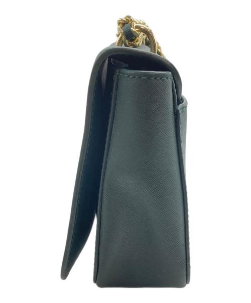 TORY BURCH（トリーバーチ）TORY BURCH (トリーバーチ) チェーンショルダーバッグ グリーンの古着・服飾アイテム