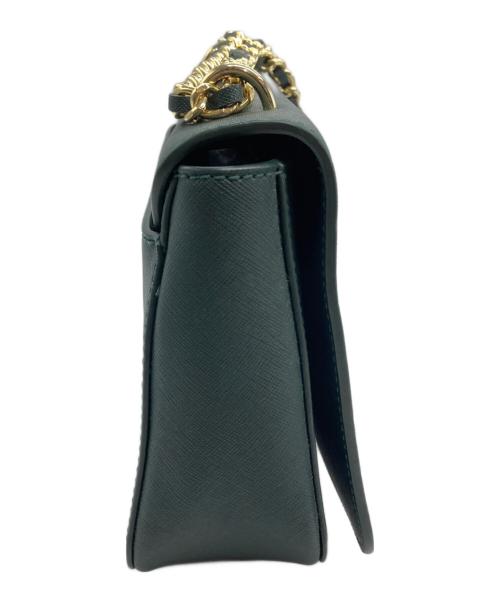 TORY BURCH（トリーバーチ）TORY BURCH (トリーバーチ) チェーンショルダーバッグ グリーンの古着・服飾アイテム